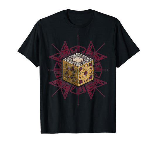 Vintage Funny Horror Gift Retro Classic Game Gift Puzzle Box T-Shirt