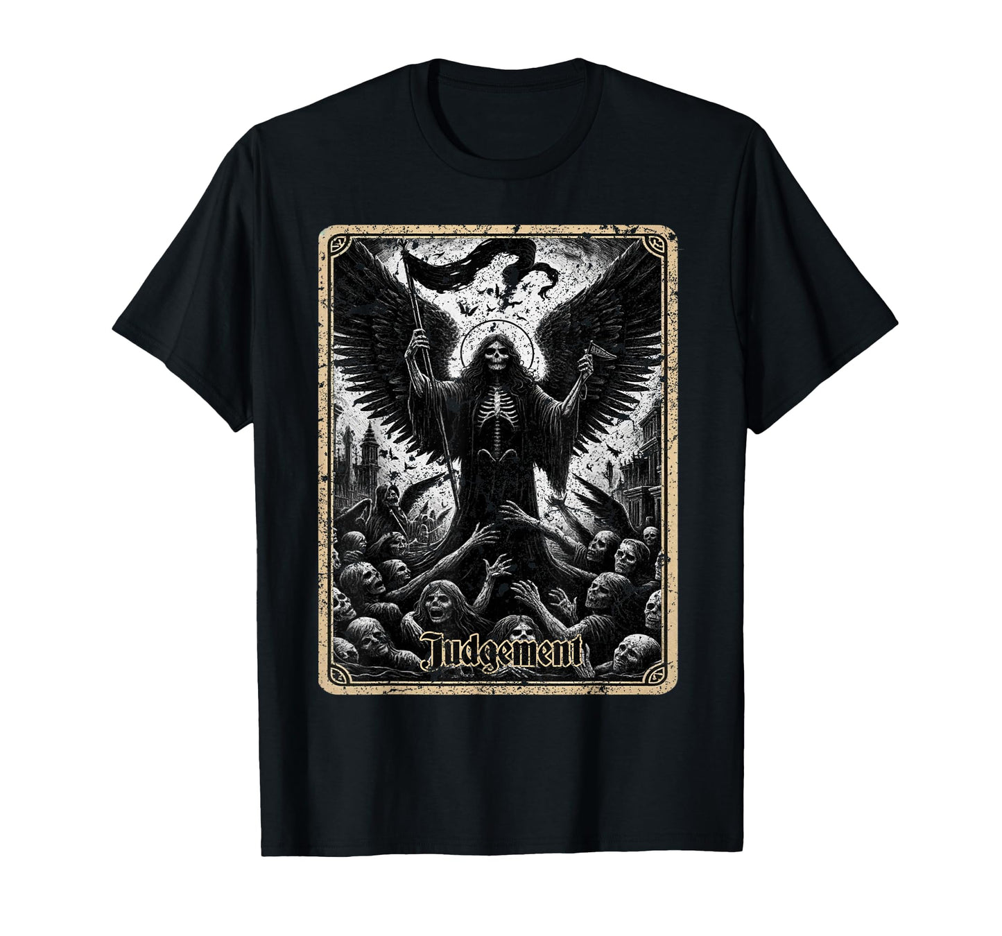 Judgement Tarot Card Scary T-Shirt
