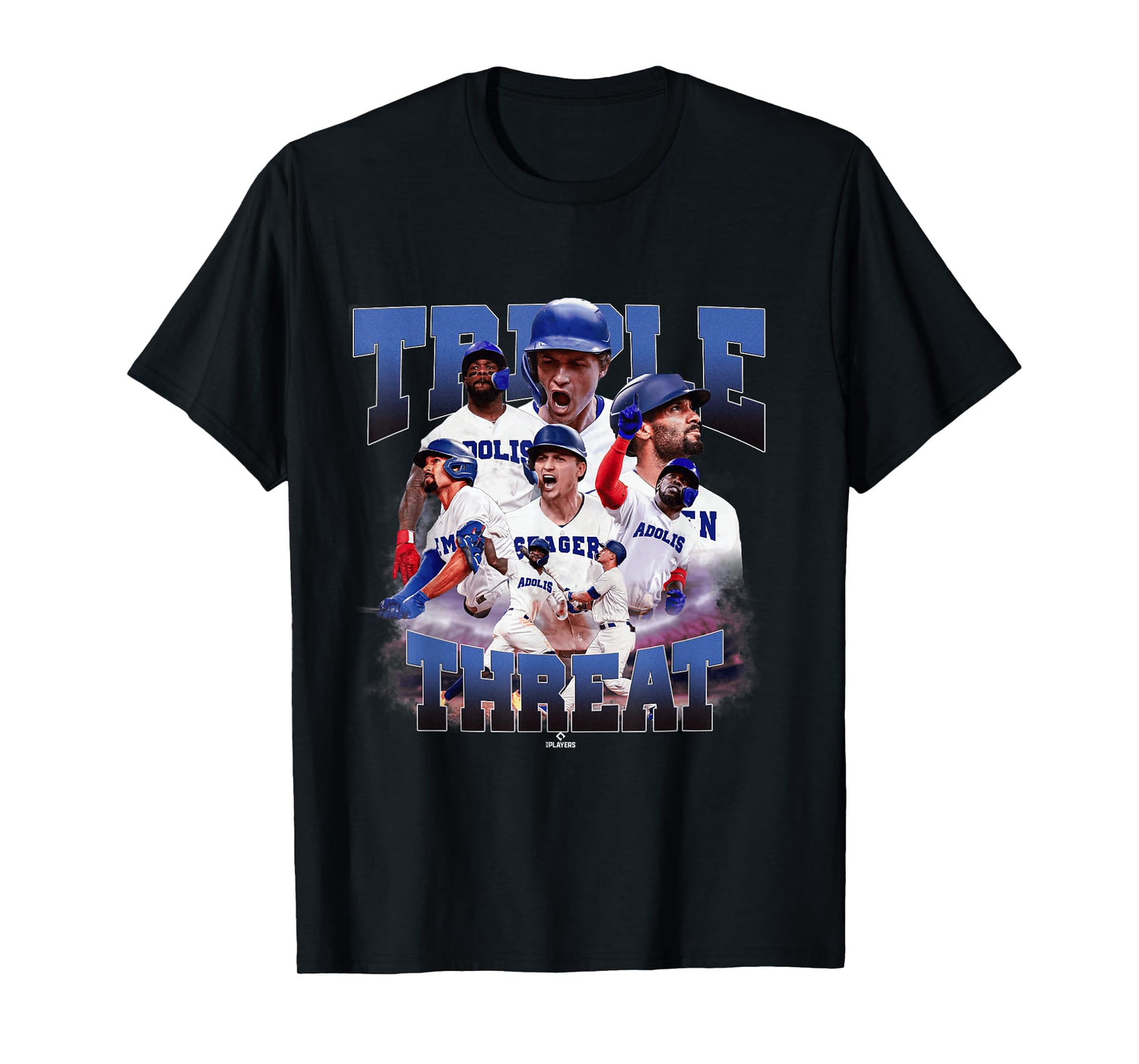 Corey Seager, M. Semien & Adolis García | TX | MLBTRIO4005 T-Shirt