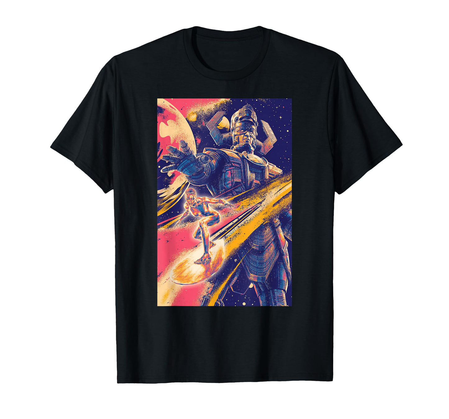Marvel Fantastic Four: First Steps Silver Surfer & Galactus T-Shirt