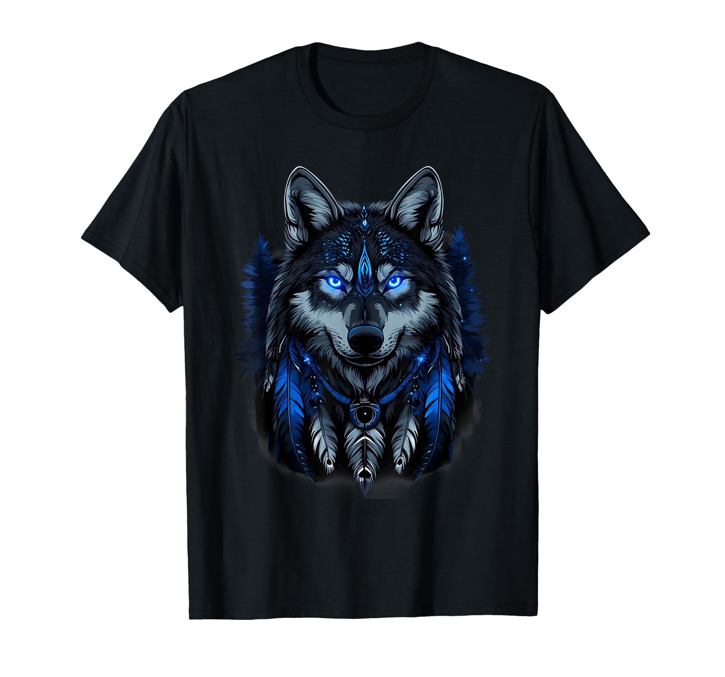 Indian Chief Wolf Native American Pride Native American T-Shirt
