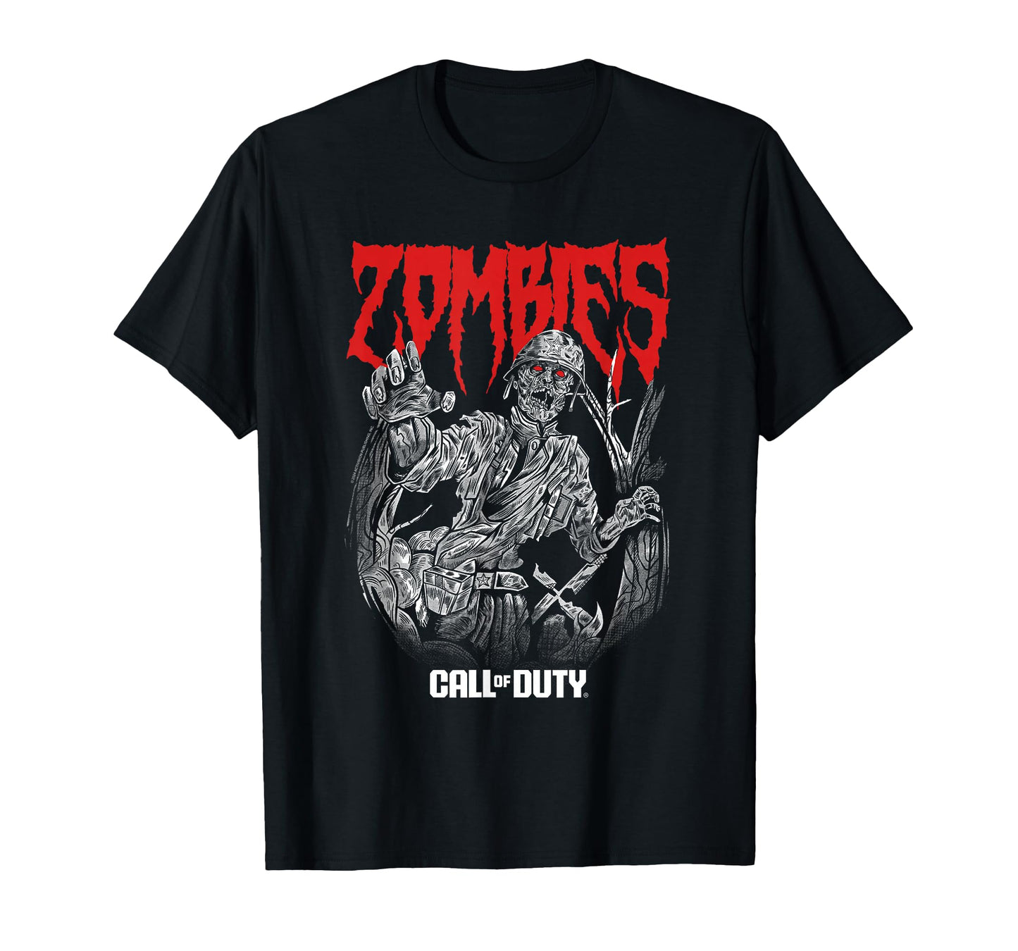 Call of Duty Zombies Gaming T-Shirt