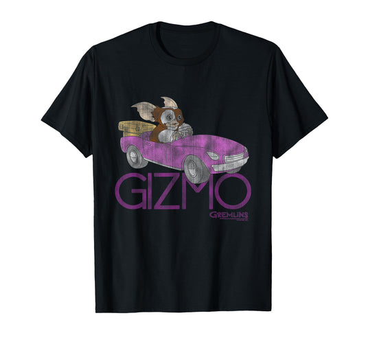 Gremlins Gizmo Pink Car T-Shirt
