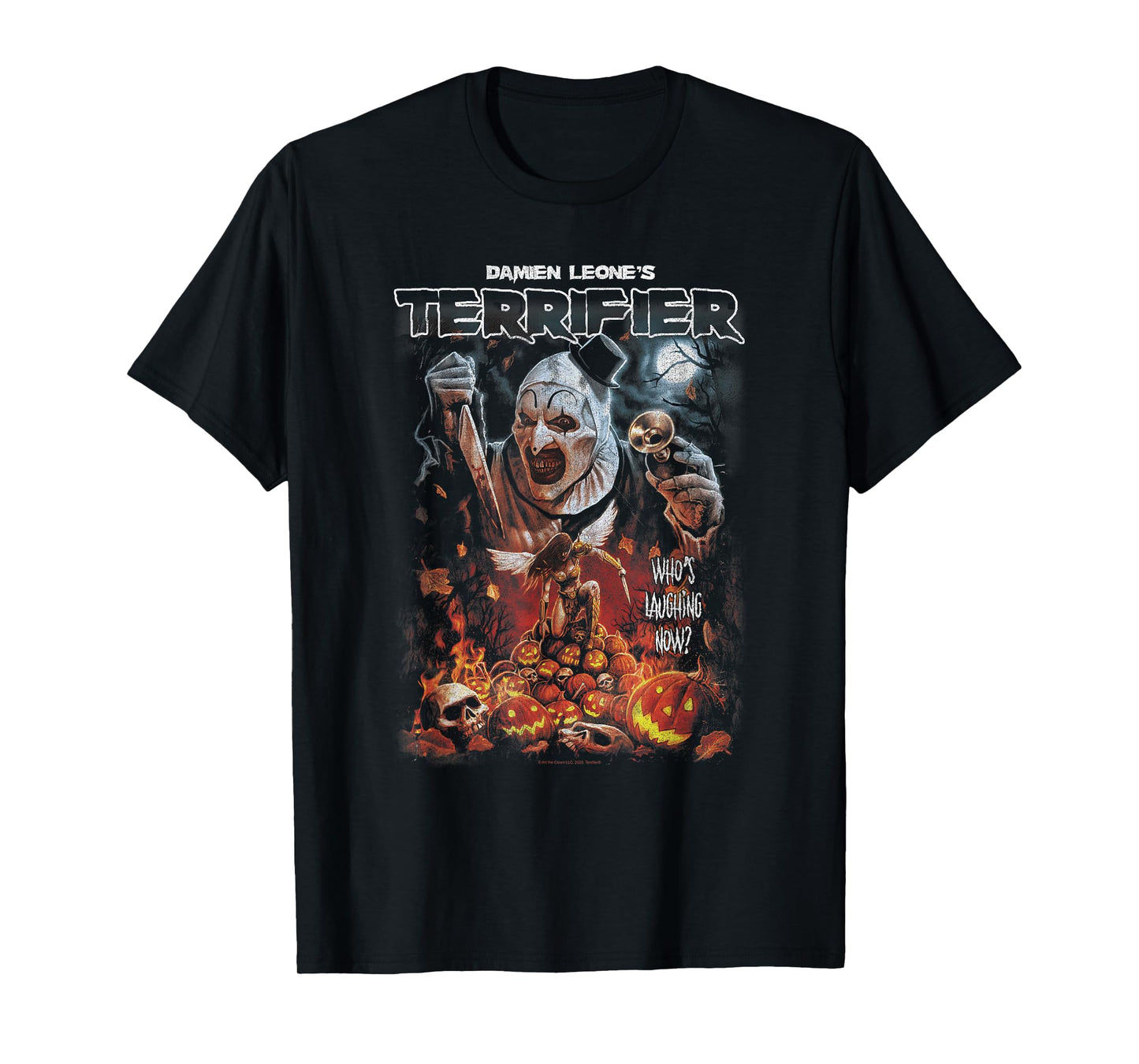 Terrifier Art The Clown Halloween Poster Horror Movie T-Shirt