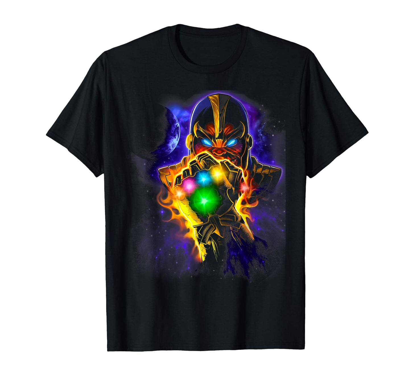 Marvel Thanos Powerful Glowing Infinity Gauntlet T-Shirt T-Shirt