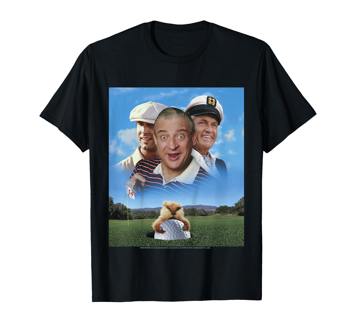 Kids Caddyshack Group Shot Poster T-Shirt
