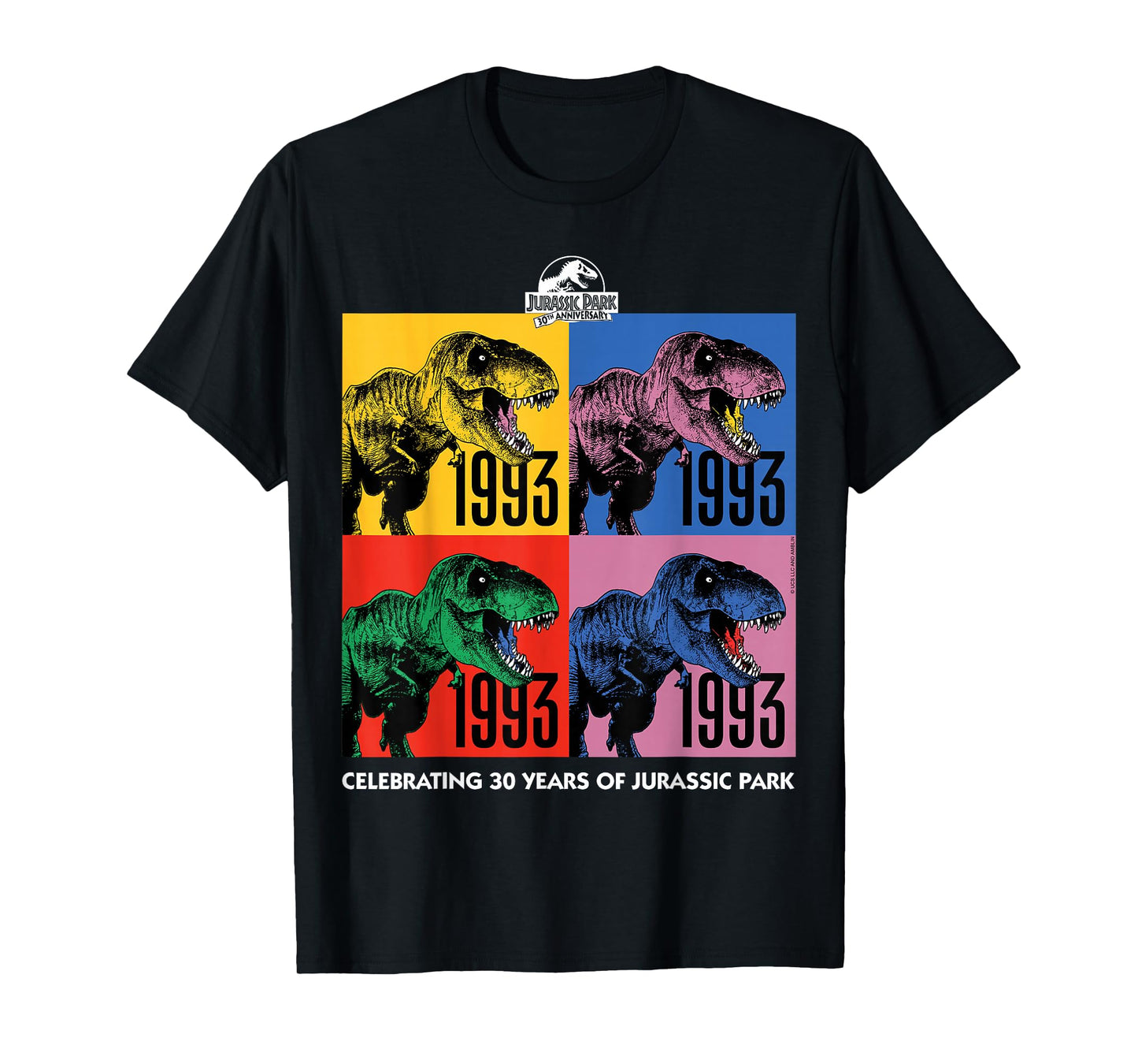Jurassic Park 30th Anniversary 30 Years T-Shirt