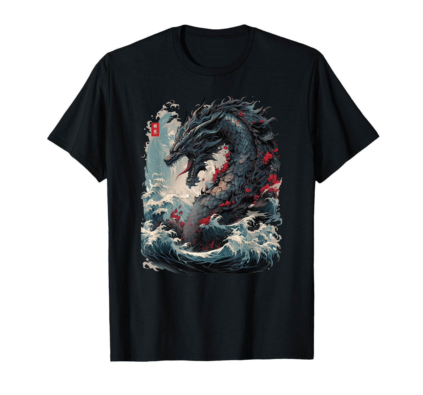 Japanese Aesthetic Dragon japanese art Japan Tattoo T-Shirt
