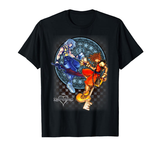 Disney Kingdom Hearts Sora & Riku Chain Of Memories T-Shirt