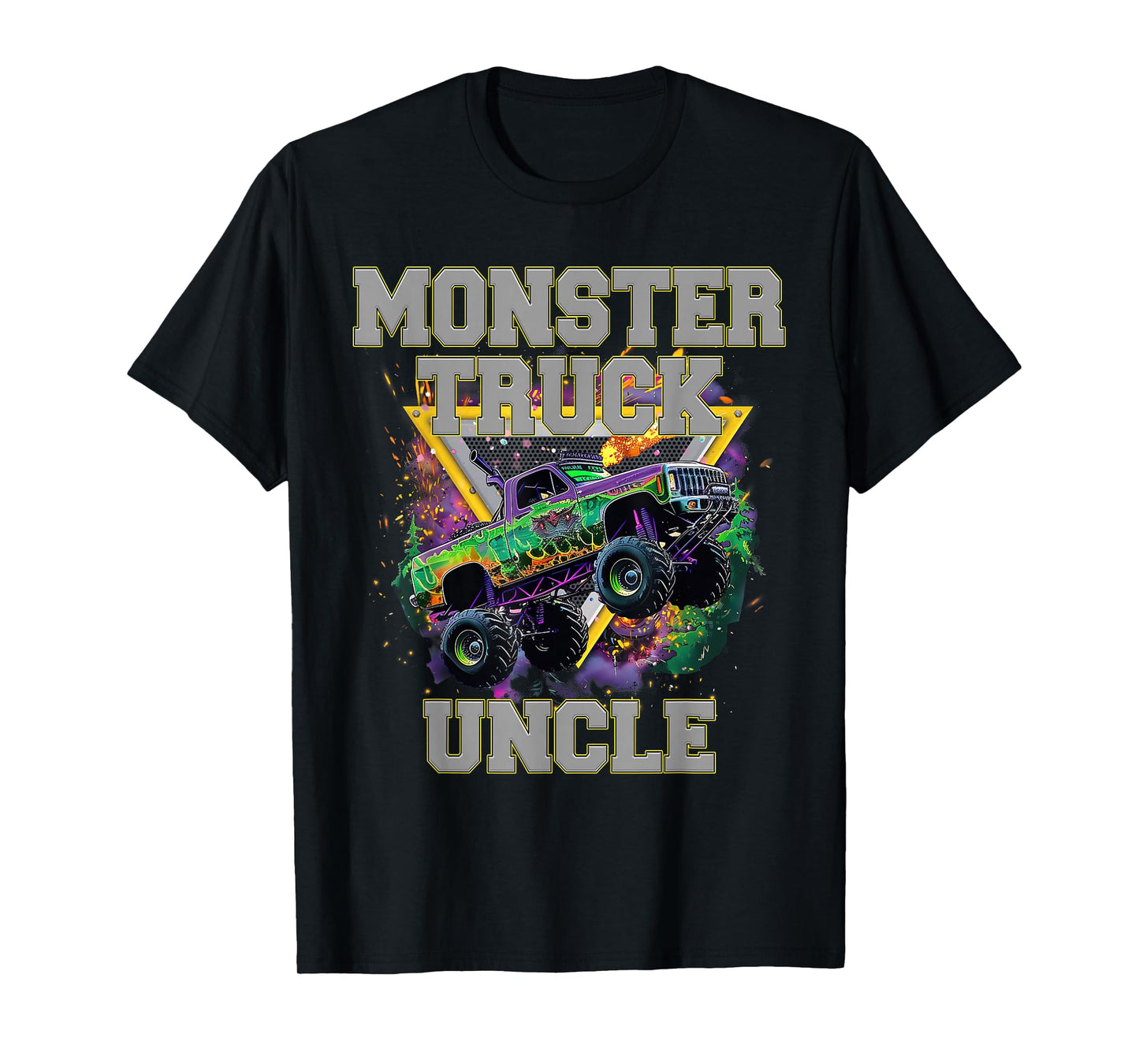 Monster Truck Uncle Monster Truck Are My Jam Truck Lovers T-Shirt