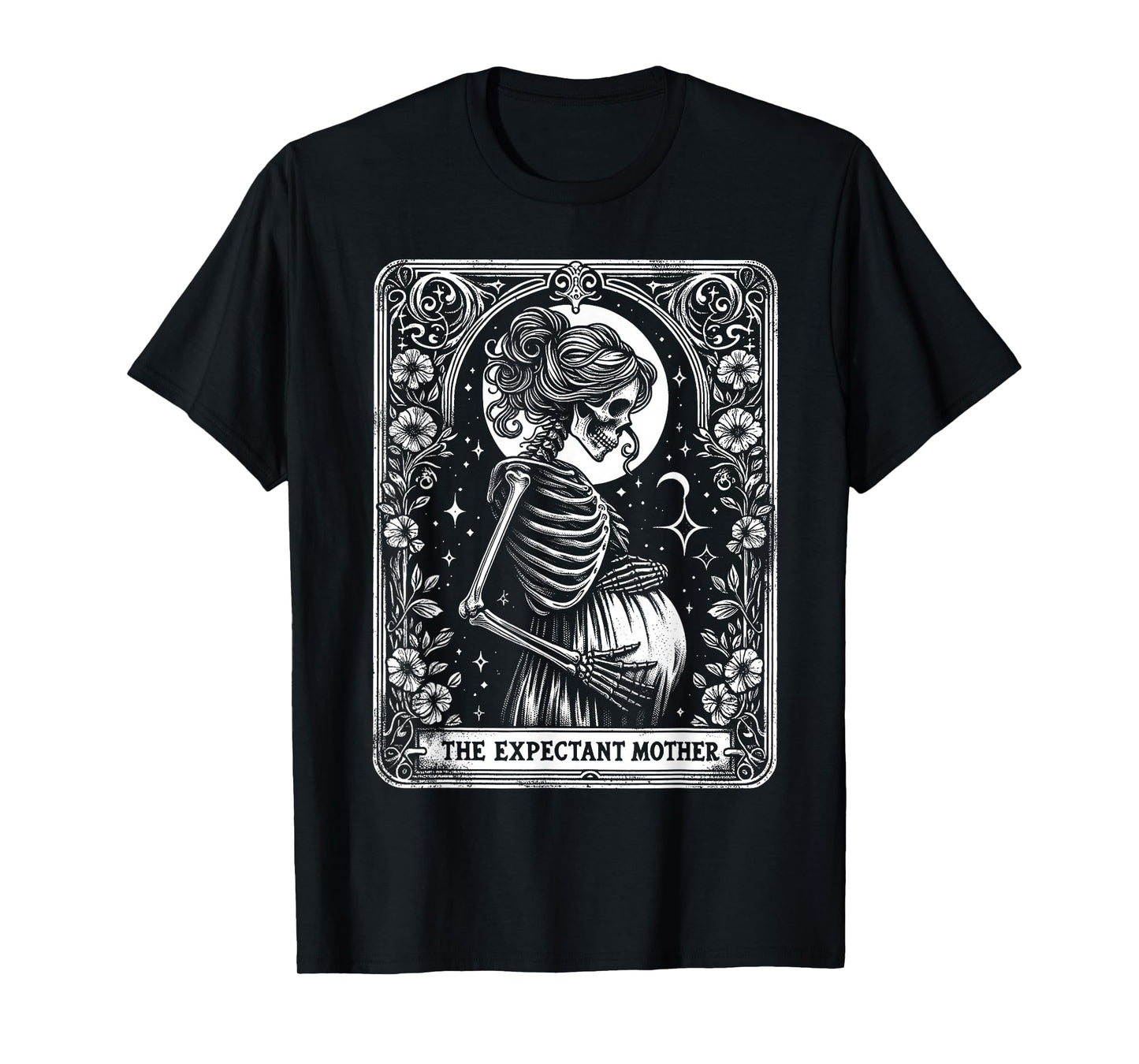 The Expectant Mother Halloween Pregnancy Pregnant Spooky Mom T-Shirt