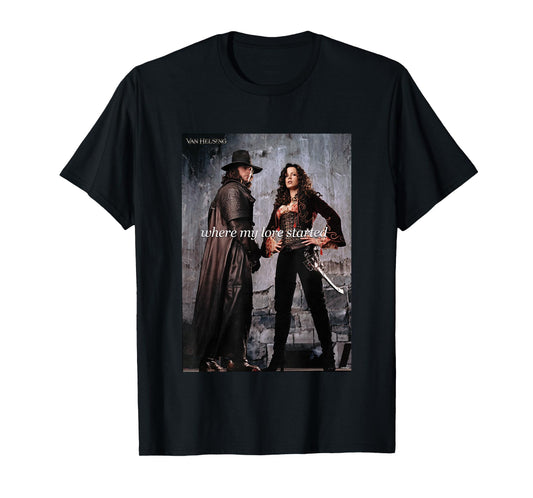 Van Helsing Where My Lore Started Van & Anna Valerious T-Shirt