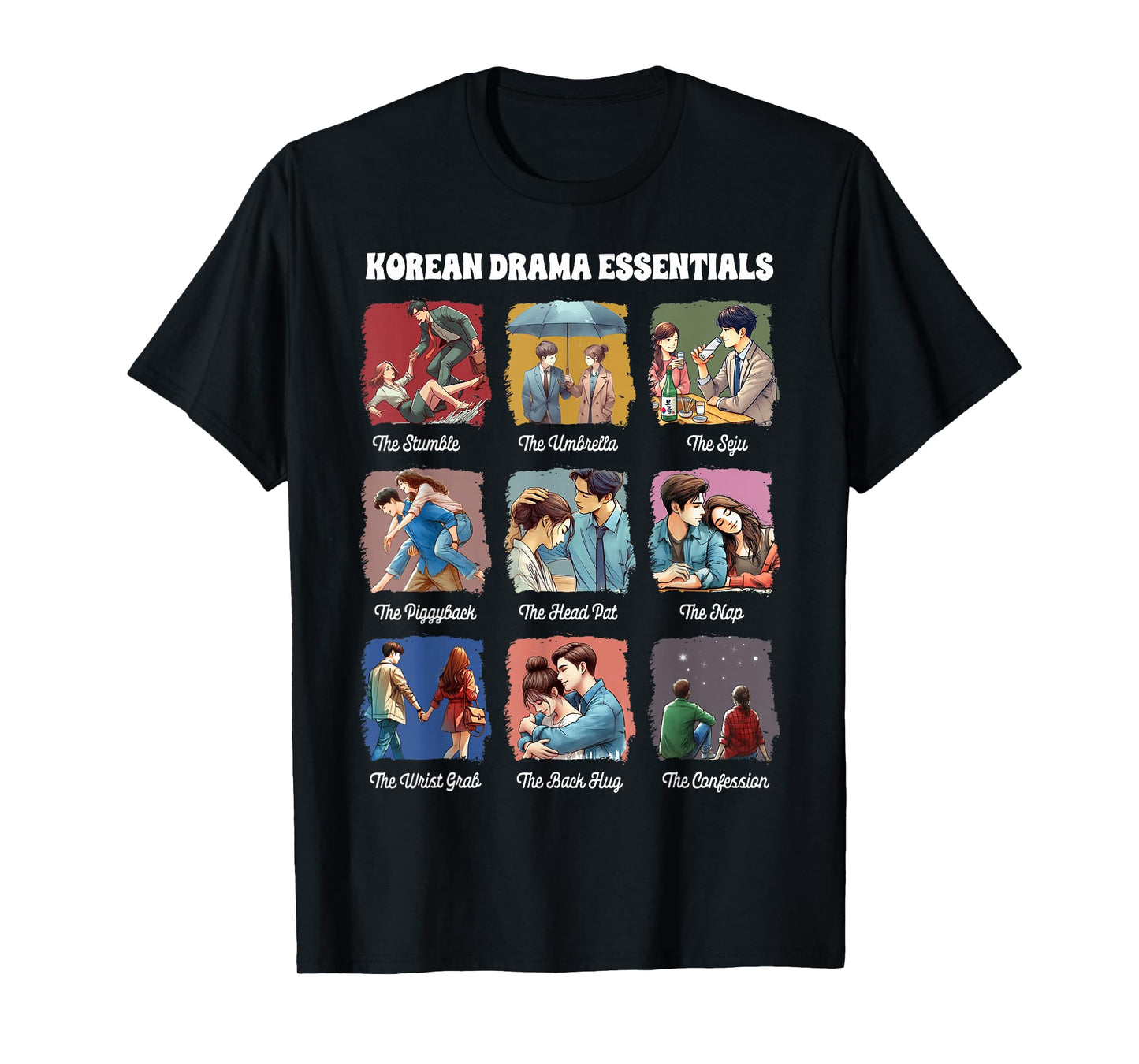 K-Drama Lover K-drama Vibes Korea Korean Drama Essentials T-Shirt