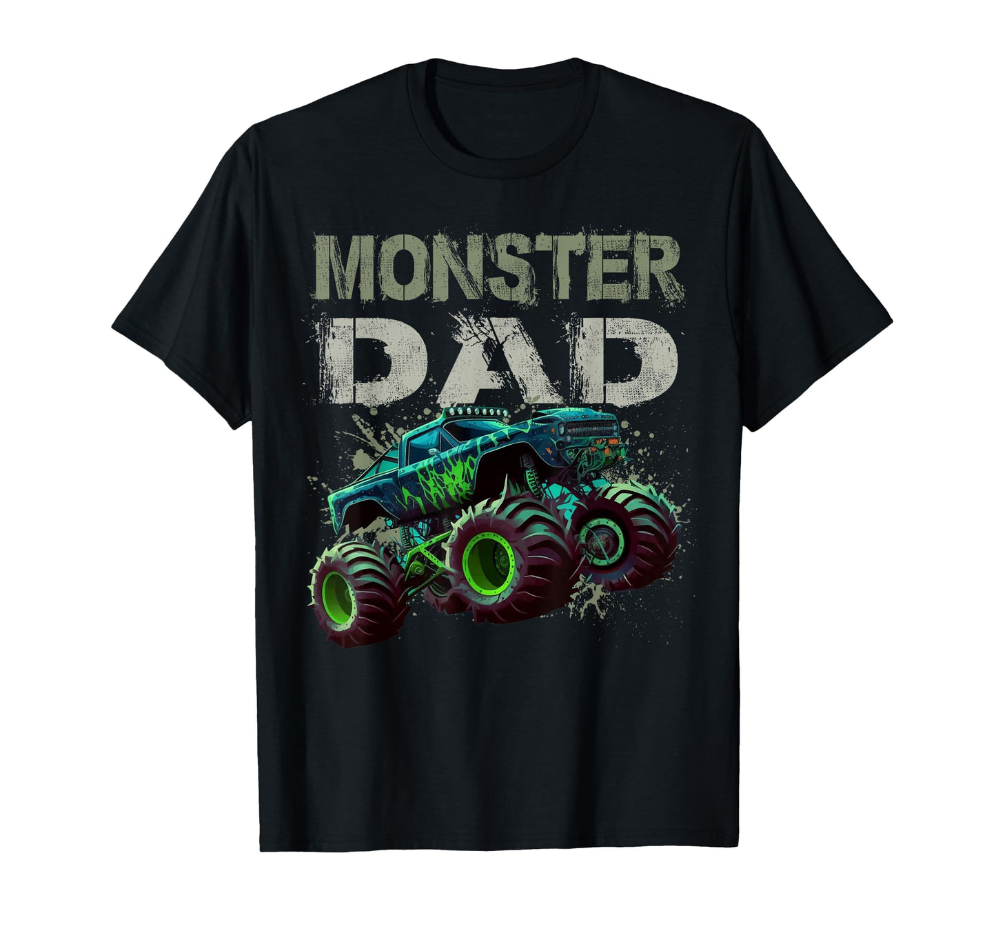 Monster Truck Dad Family Matching Monster Truck Lovers T-Shirt