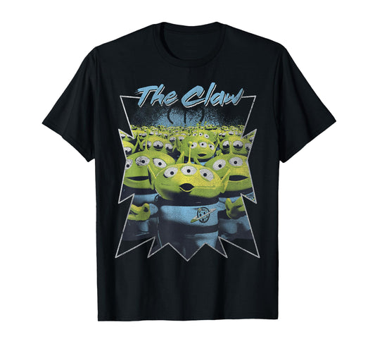 Disney Pixar Toy Story Aliens The Claw Distressed Starburst T-Shirt