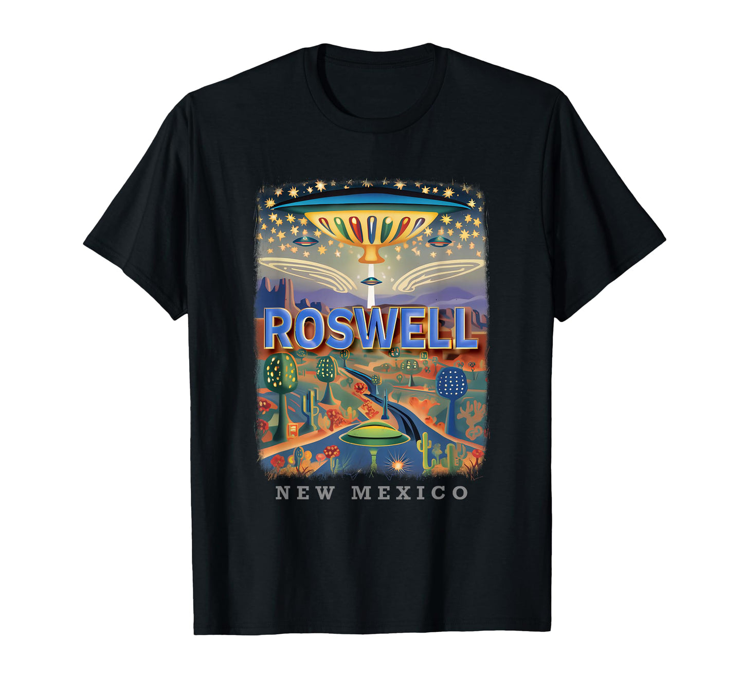 Roswell New Mexico NM Extraterrestrial Encounter SD660 T-Shirt