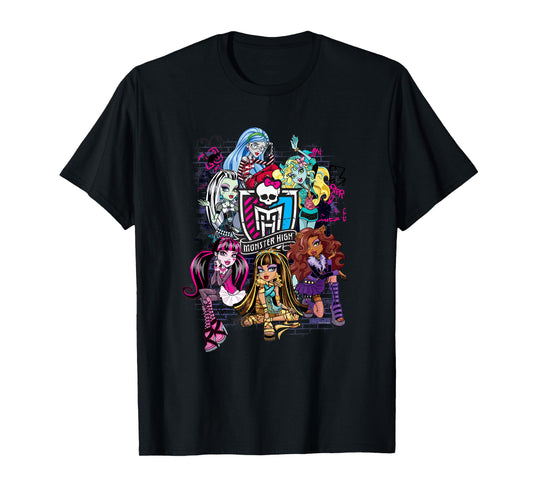 Monster High Alumni - Graffiti Wall T-Shirt