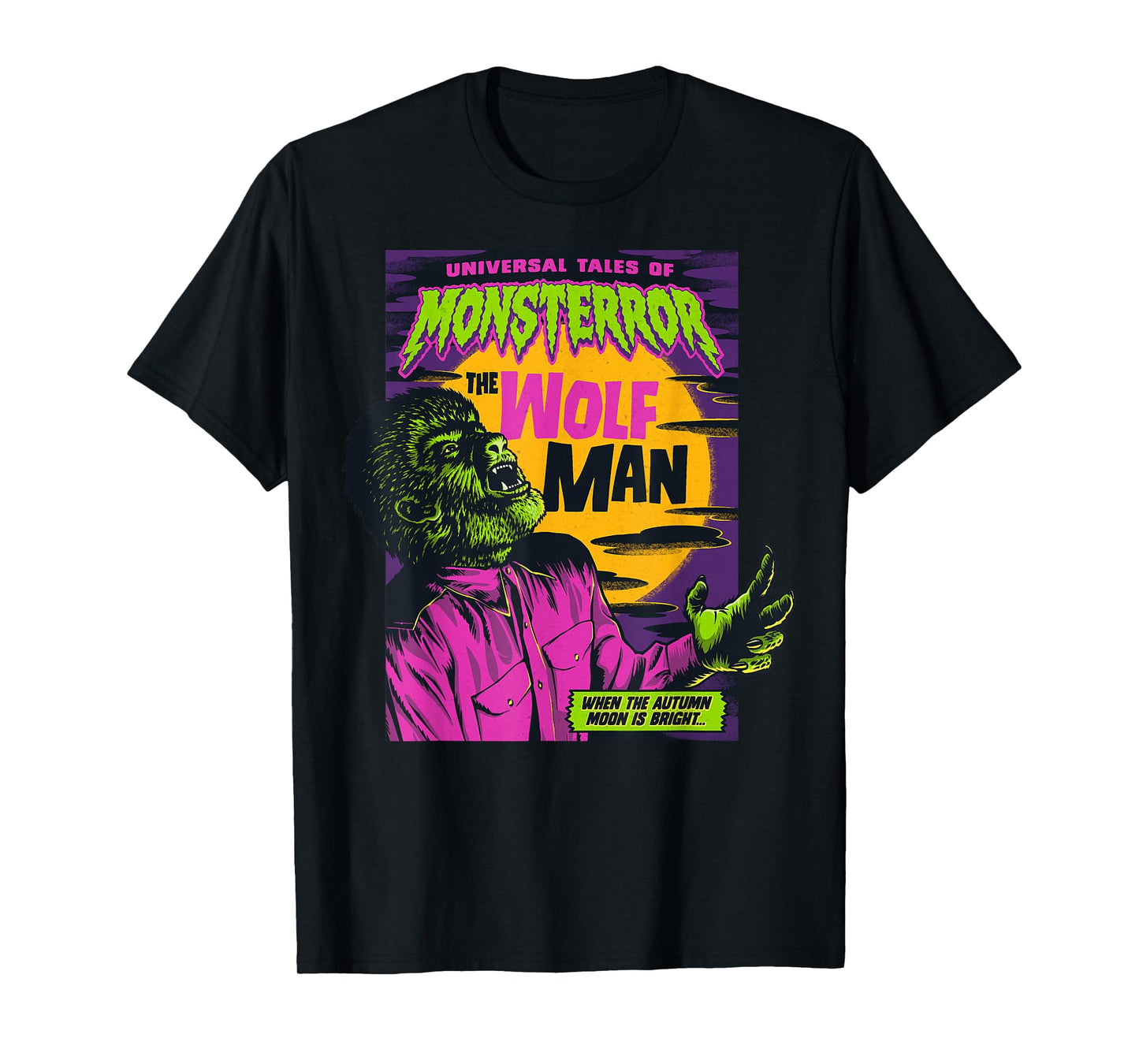 Universal Tales of Monsterror The Wolf Man T-Shirt Small