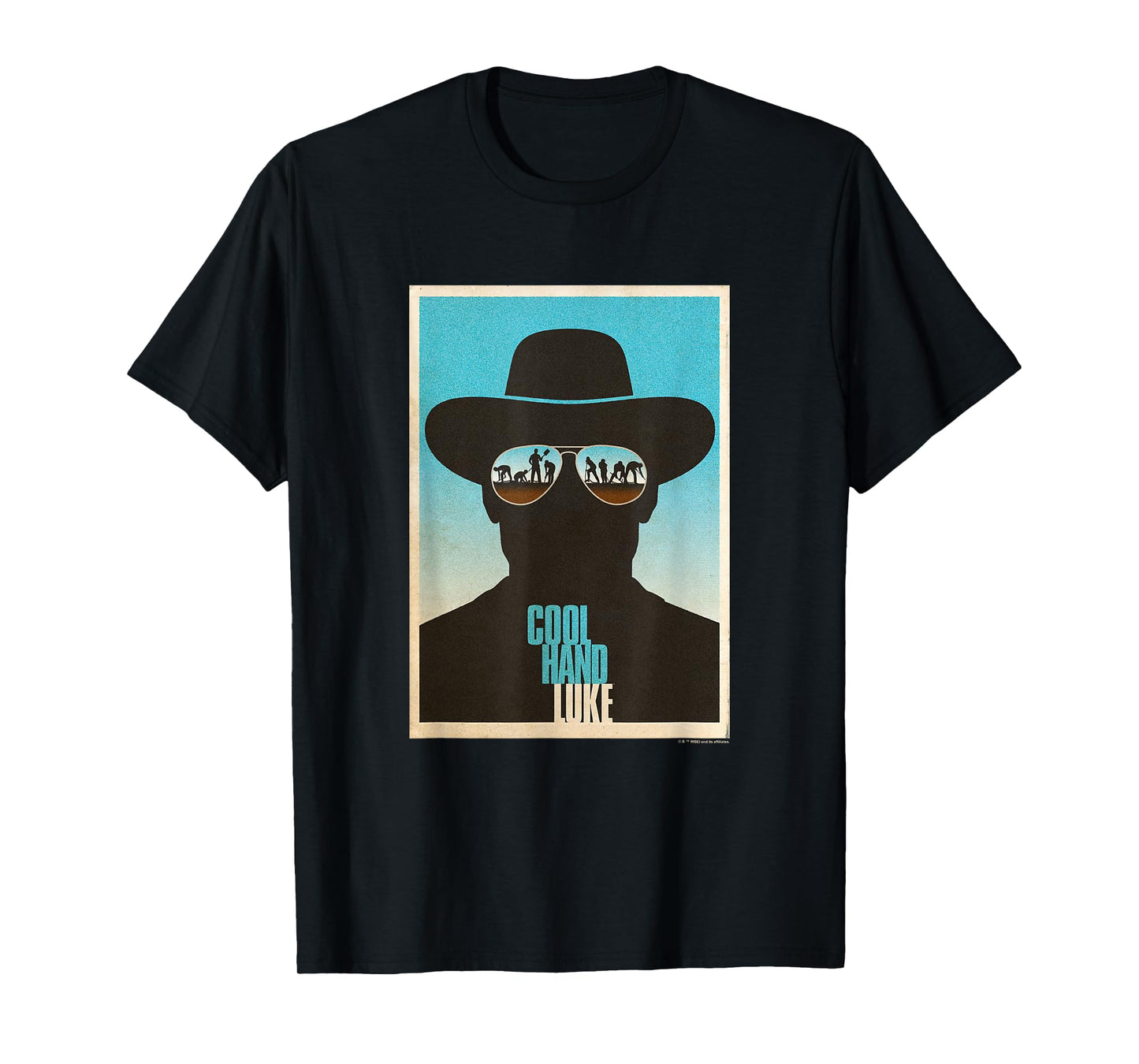 WB100 Cool Hand Luke Prison Life Aviator's Silhouette T-Shirt