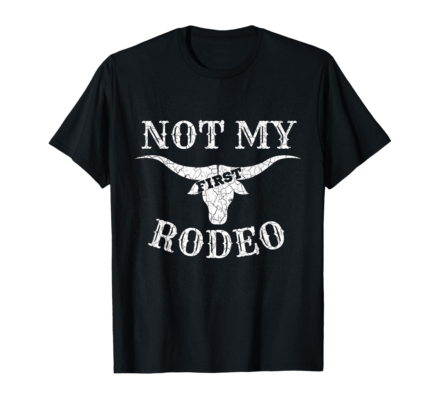 Retro Vintage Country Music Shirt Not My First Rodeo T-Shirt