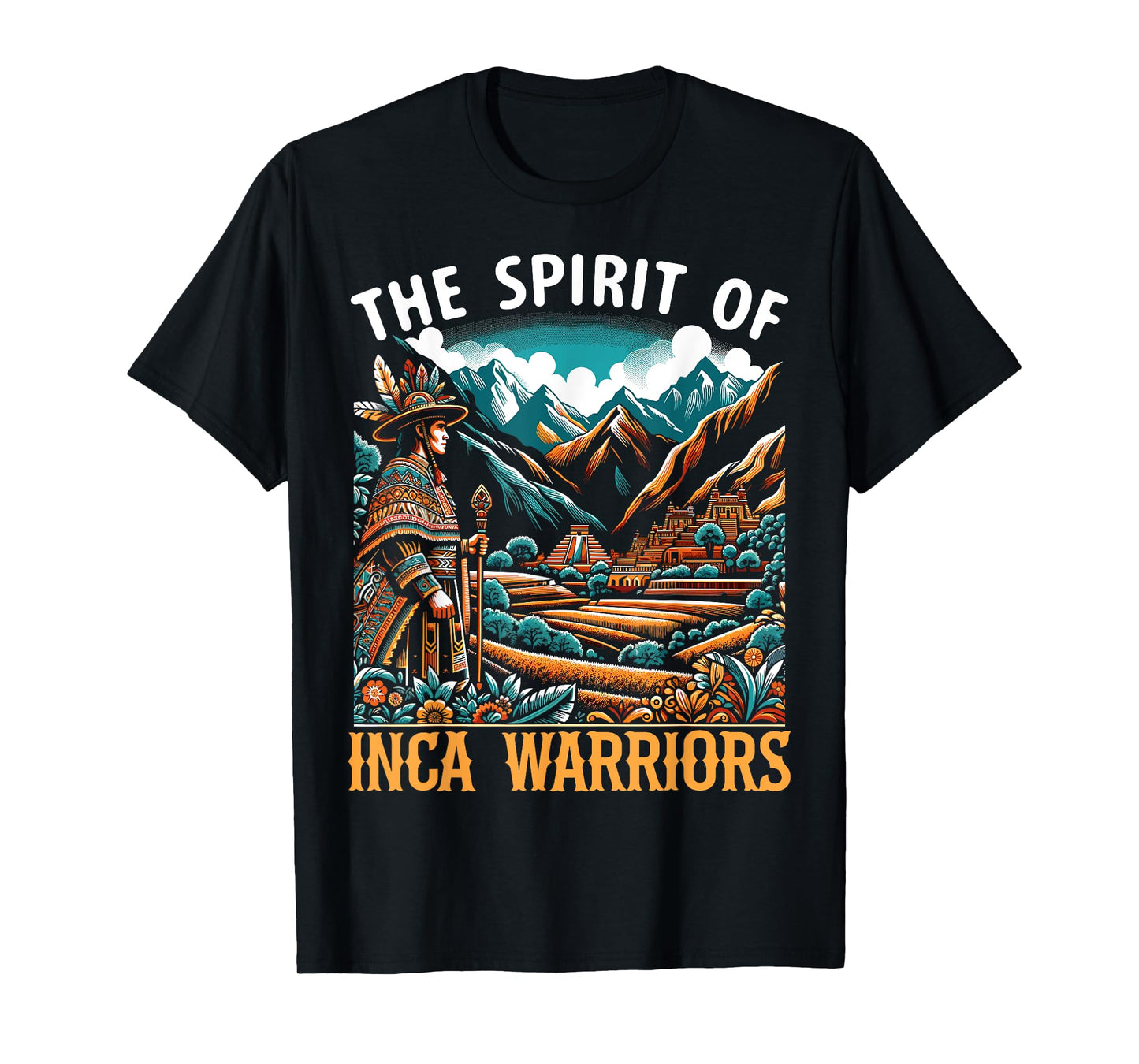 Incan Warrior South America Peru Peruvian Inca Empire T-Shirt