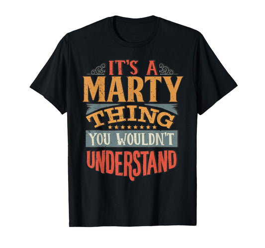 Marty Name T-Shirt