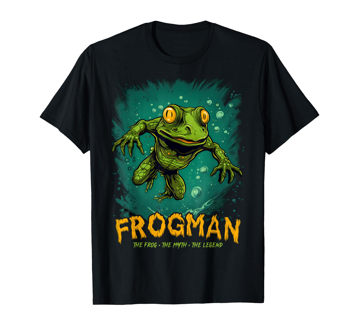 Loveland Frogman Cryptid Creature Frog Myth Cryptozoology T-Shirt