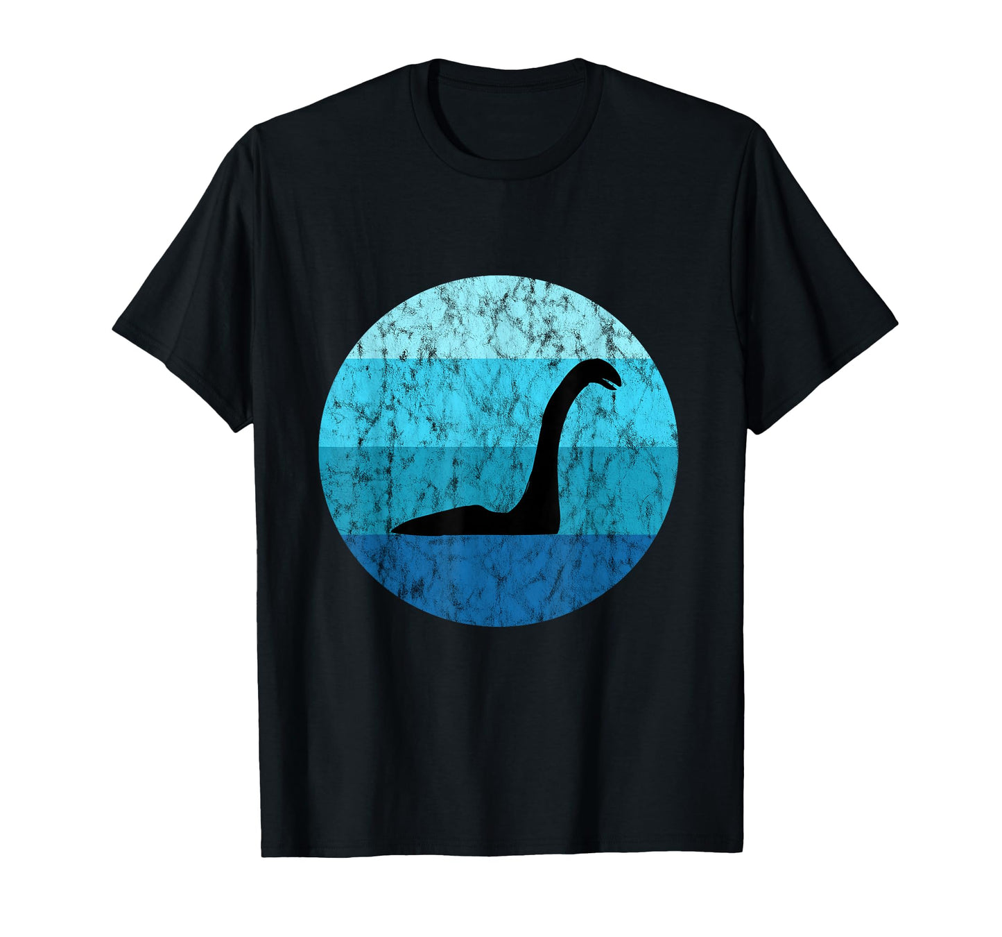 Nessie Retro Vintage Ocean Scotland Loch Ness Lake Monster T-Shirt