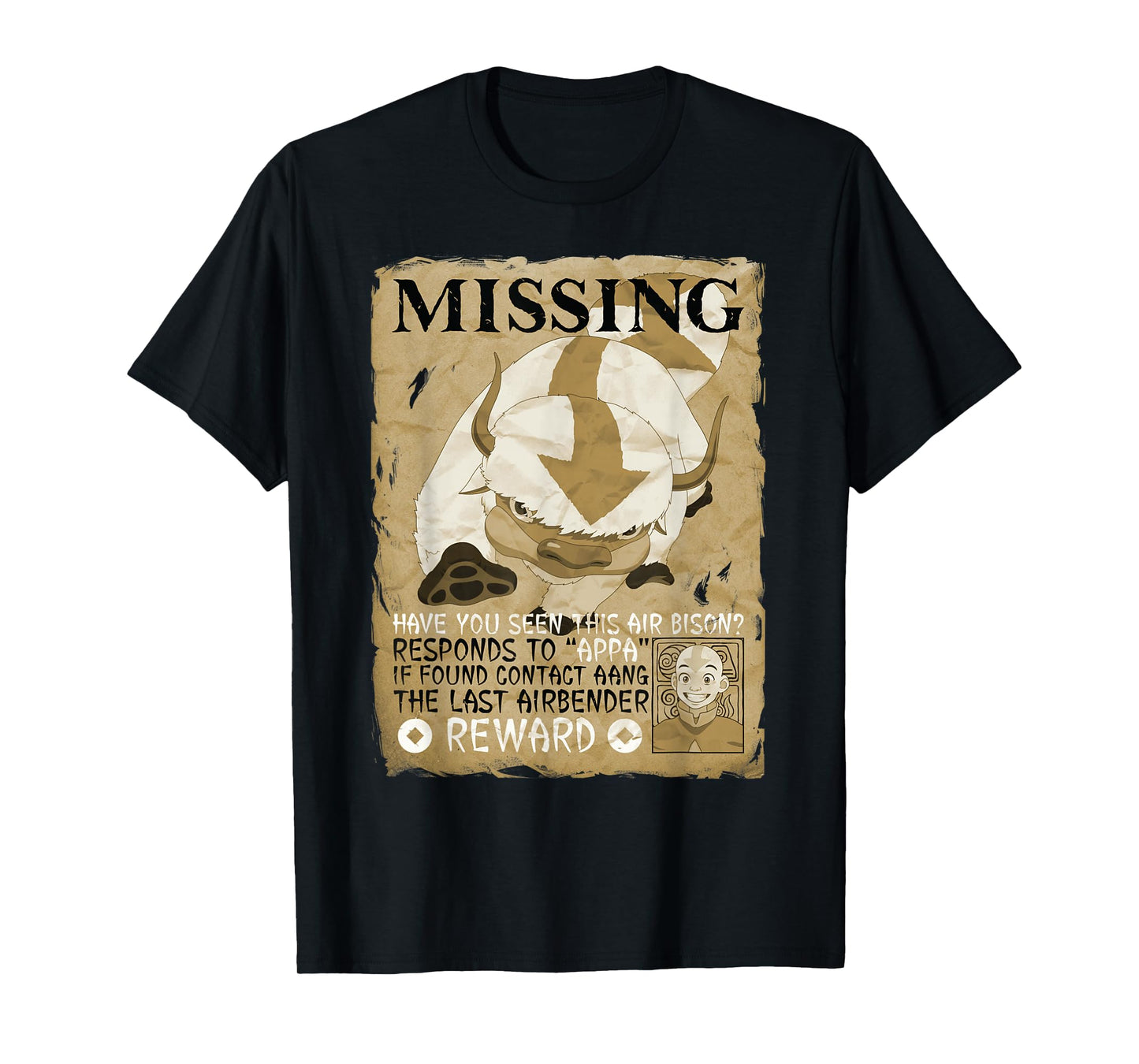Missing Bison Poster Appa T-Shirt