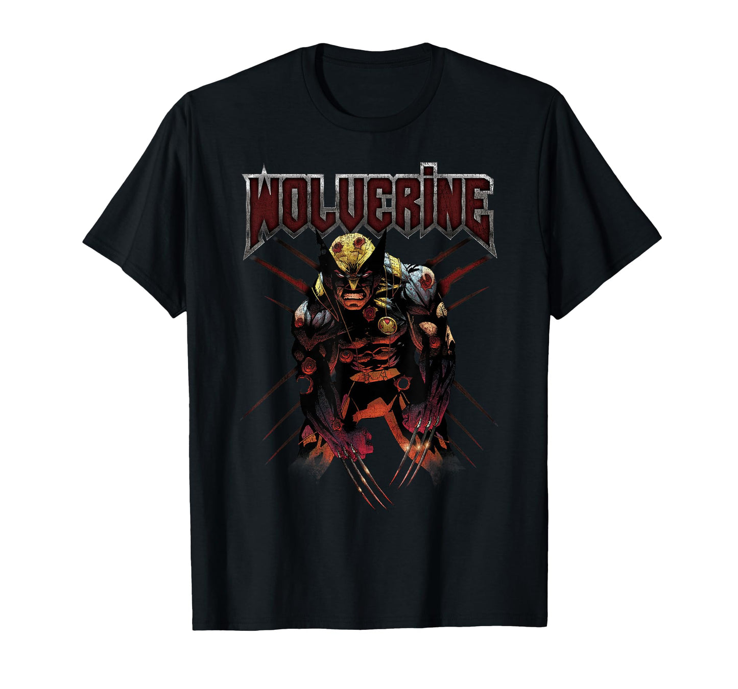 Marvel X-Men Wolverine Epic Regenerative Rock Tee T-Shirt T-Shirt