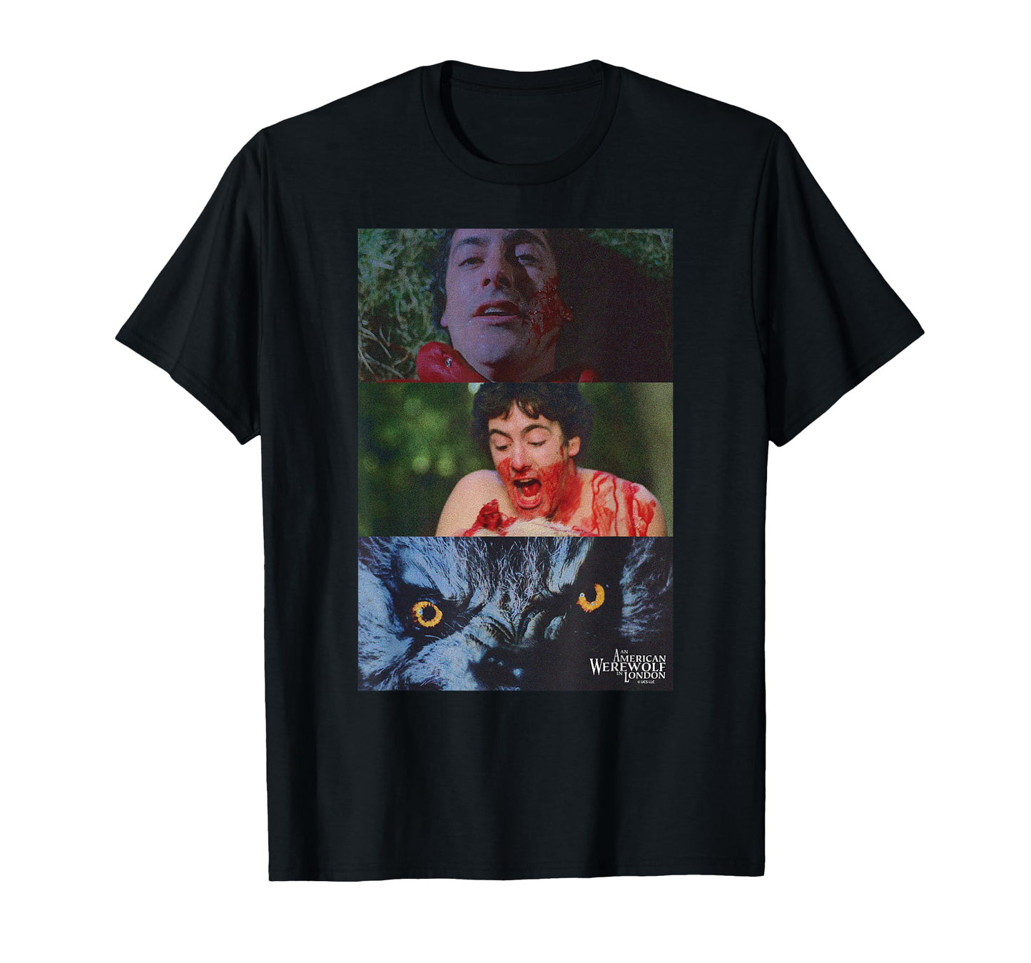 an American Werewolf in London Transformation T-Shirt