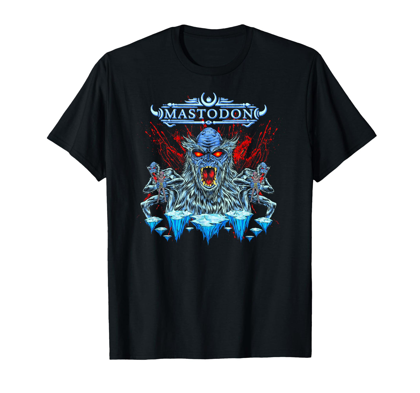 Mastodon - Sasquatch Aliens Blood T-Shirt