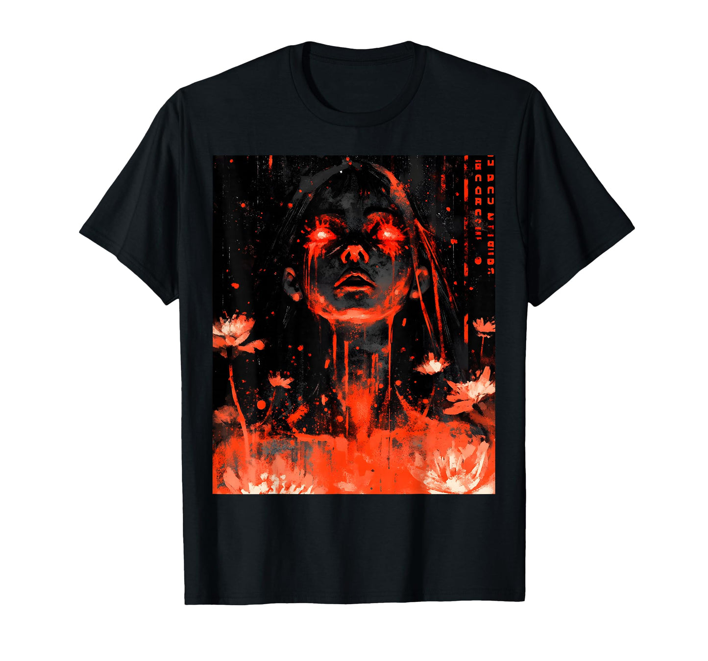 Japan Horror Anime Manga Japanese Creepy Kawaii Goth T-Shirt