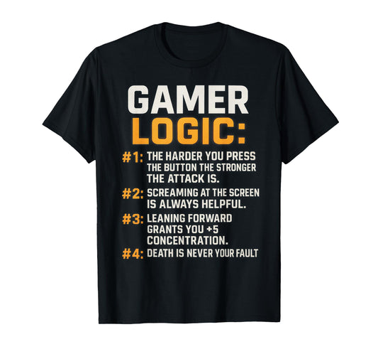 Funny Gamer A Day Without Video Games is Like Kidding Gaming T-Shirt