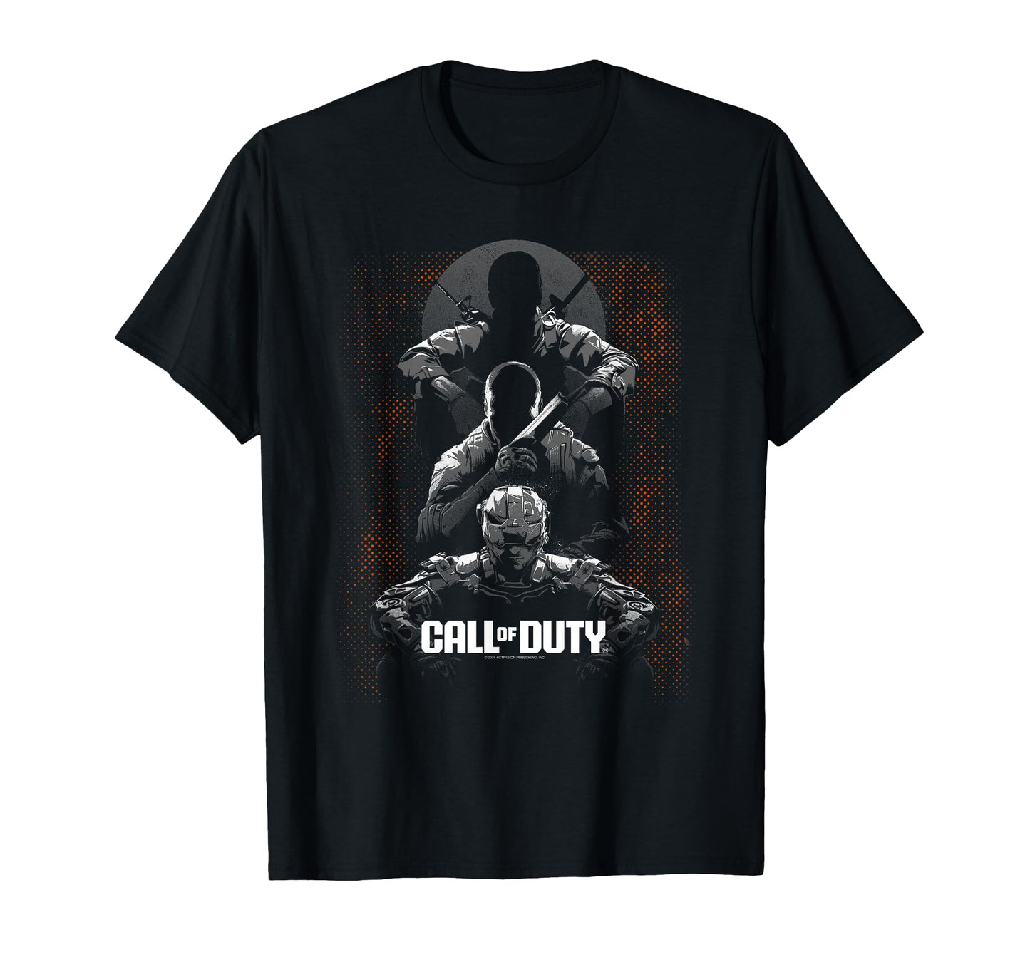 Call of Duty Black Ops Halftone Gaming T-Shirt