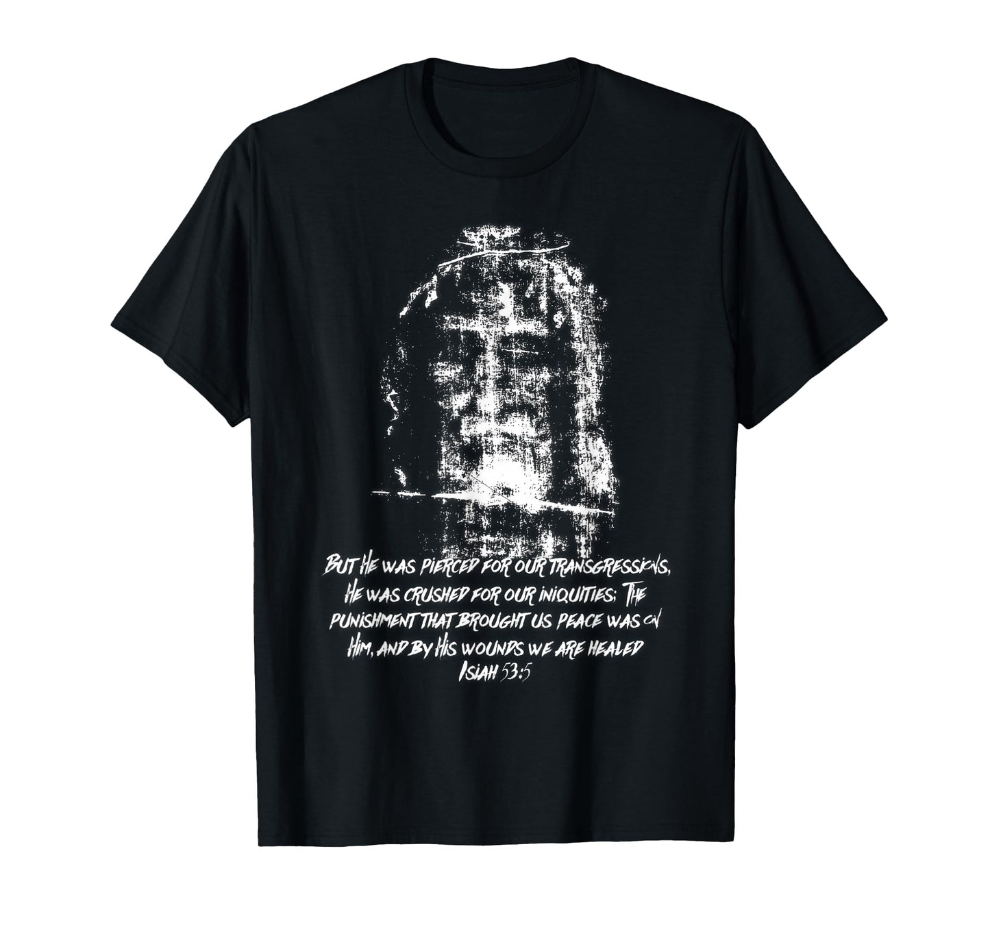 Shroud Of Turin Face of Jesus Christ Catholic T-Shirt