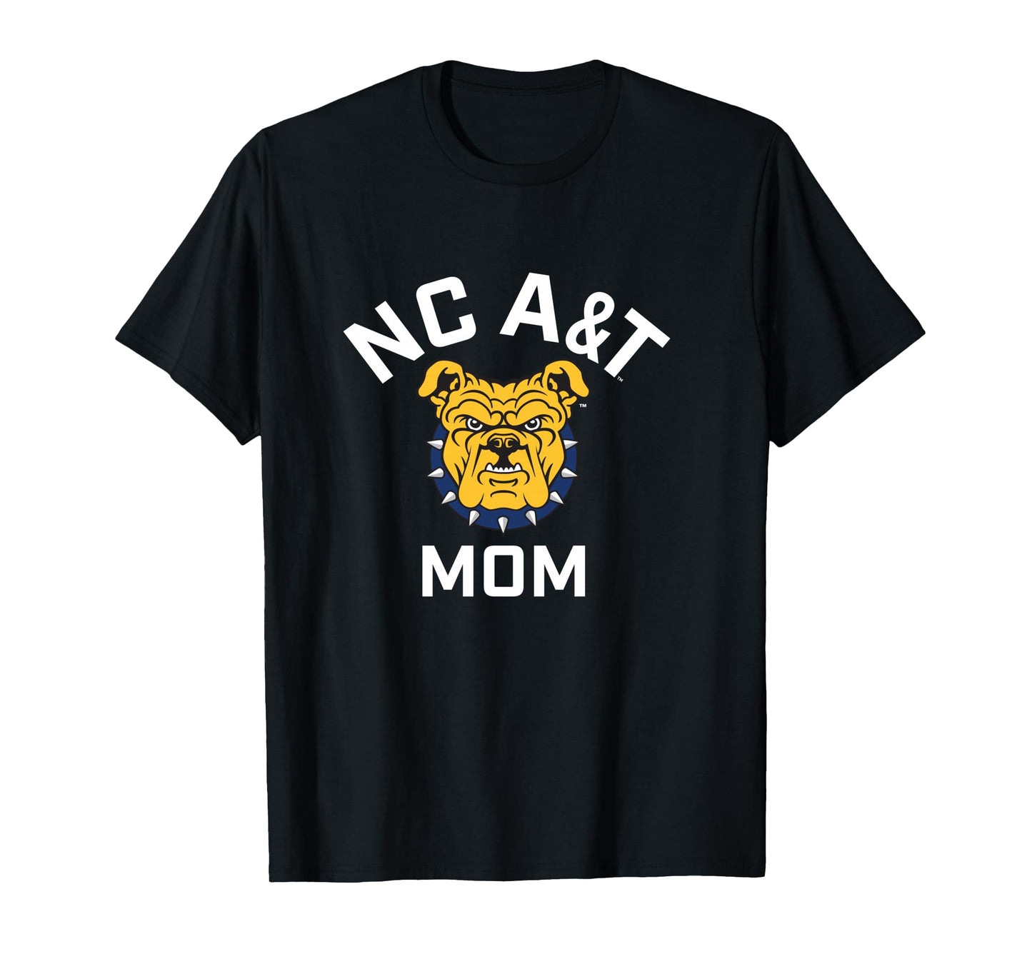 North Carolina A&T State University Aggies Arched Mom Long Sleeve T-Shirt