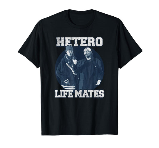 Clerks III Jay and Silent Bob Hetero Life-Mates Collegiate T-Shirt