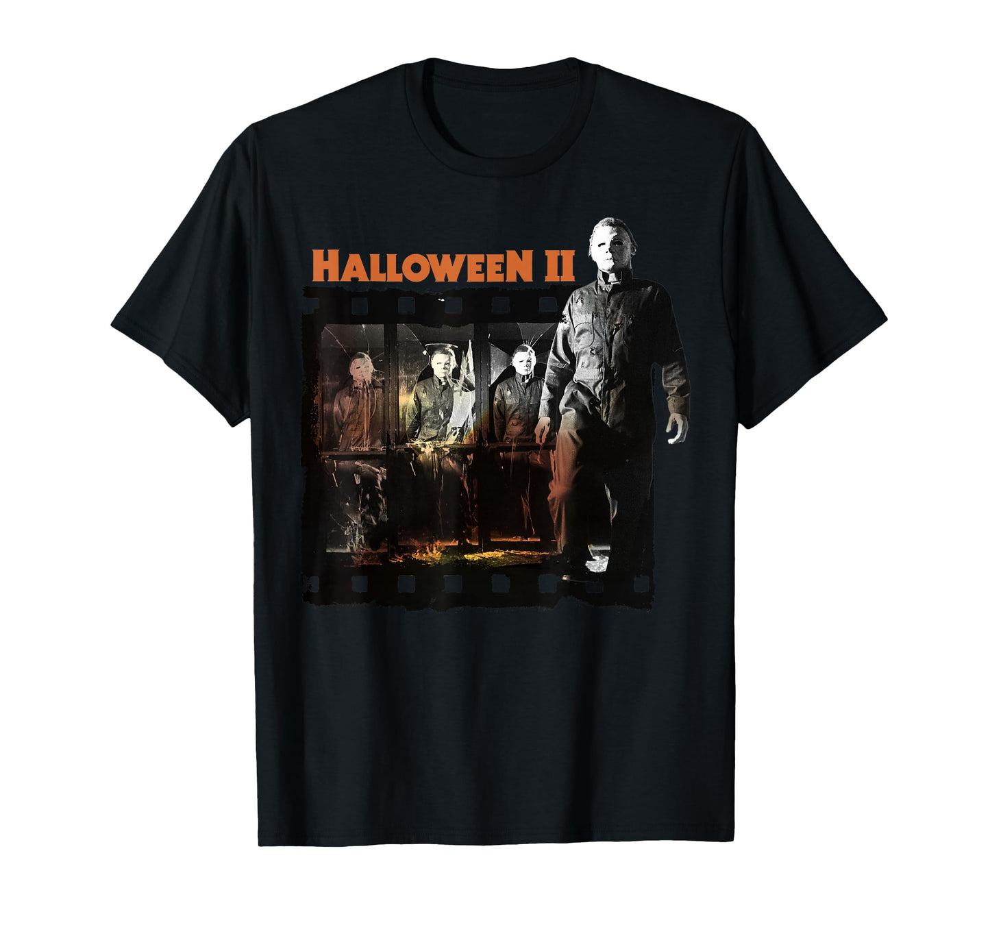 Halloween 2 Michael Myers Film Strip Poster T-Shirt