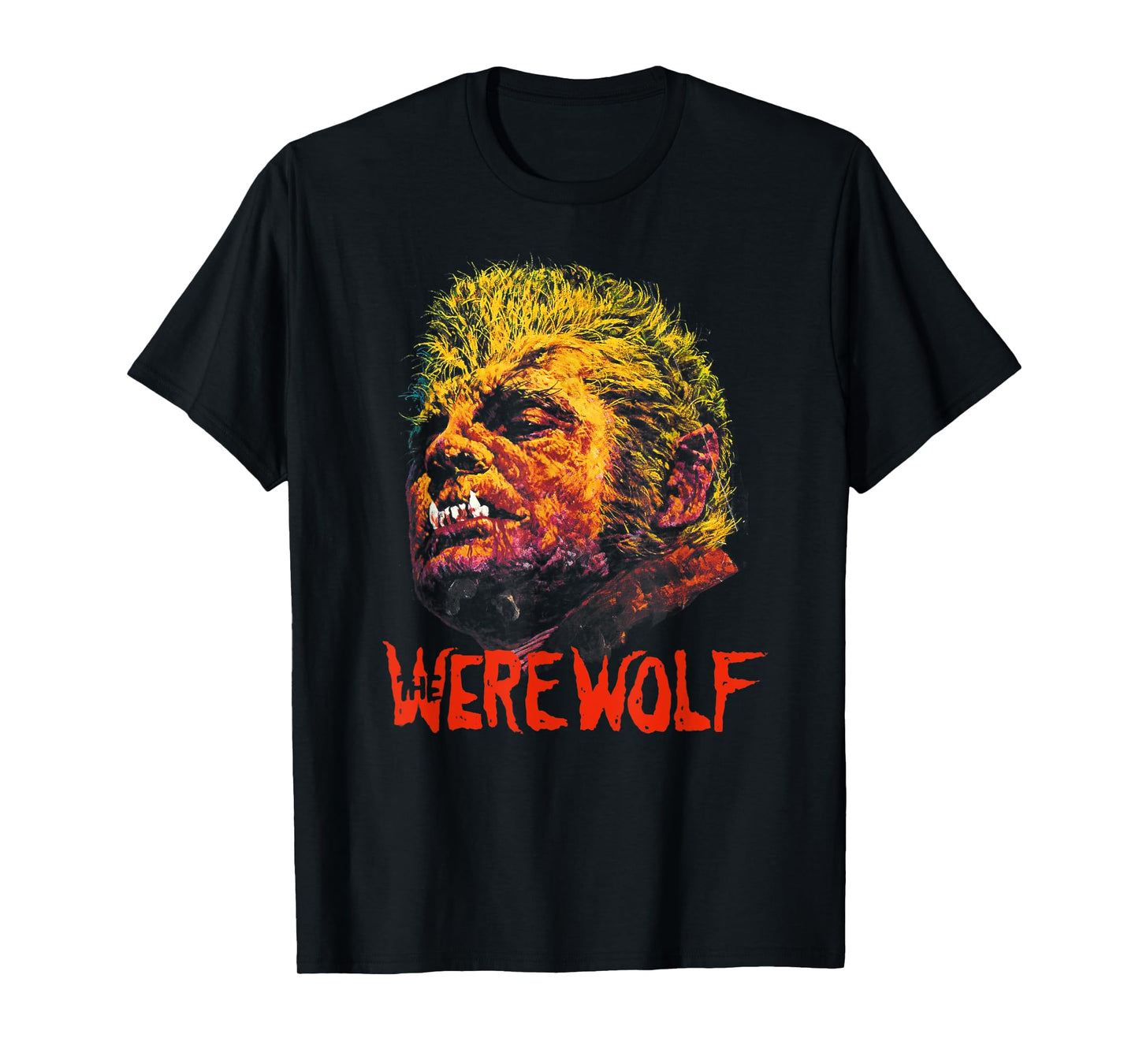 Werewolf Lycanthropy Vintage Monster Horror Movie Fan T-Shirt