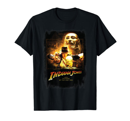 Lucasfilm Indiana Jones Raiders of The Lost Ark Idol Scene T-Shirt