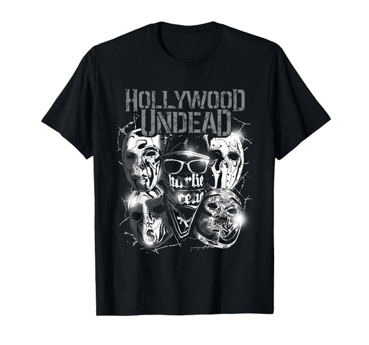 Hollywood Undead - Official Merchandise - Metal Masks T-Shirt Small