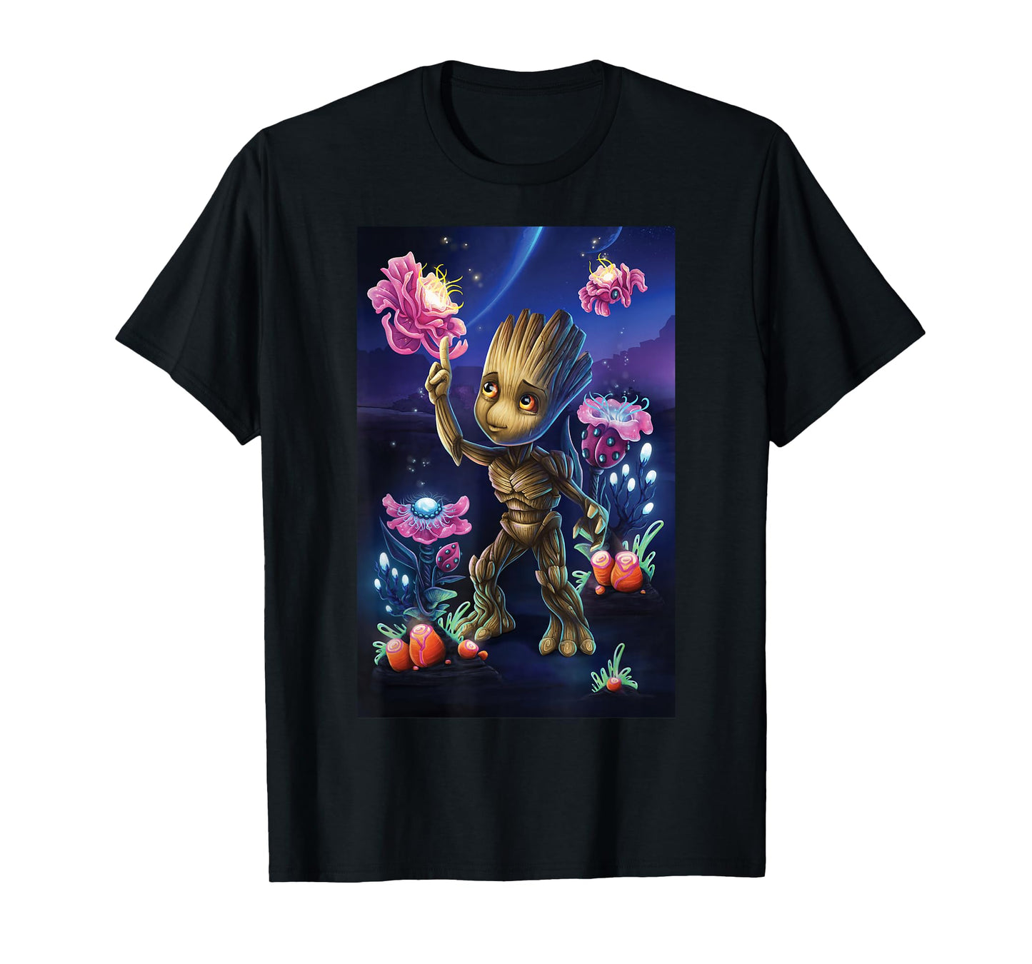 Marvel Guardians of The Galaxy Groot Plants T-Shirt