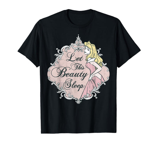 Disney Sleeping Beauty Aurora Let Me Sleep Graphic T-Shirt T-Shirt
