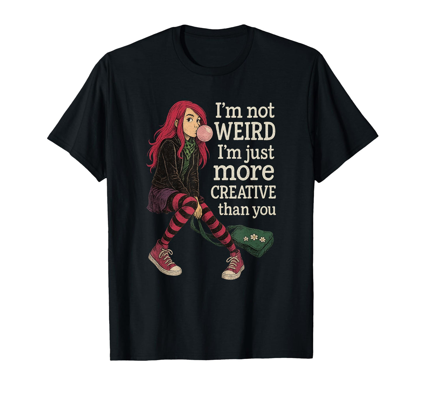 Kawaii Anime Girl Kawaii Clothes Anime Clothing Goth Girl T-Shirt