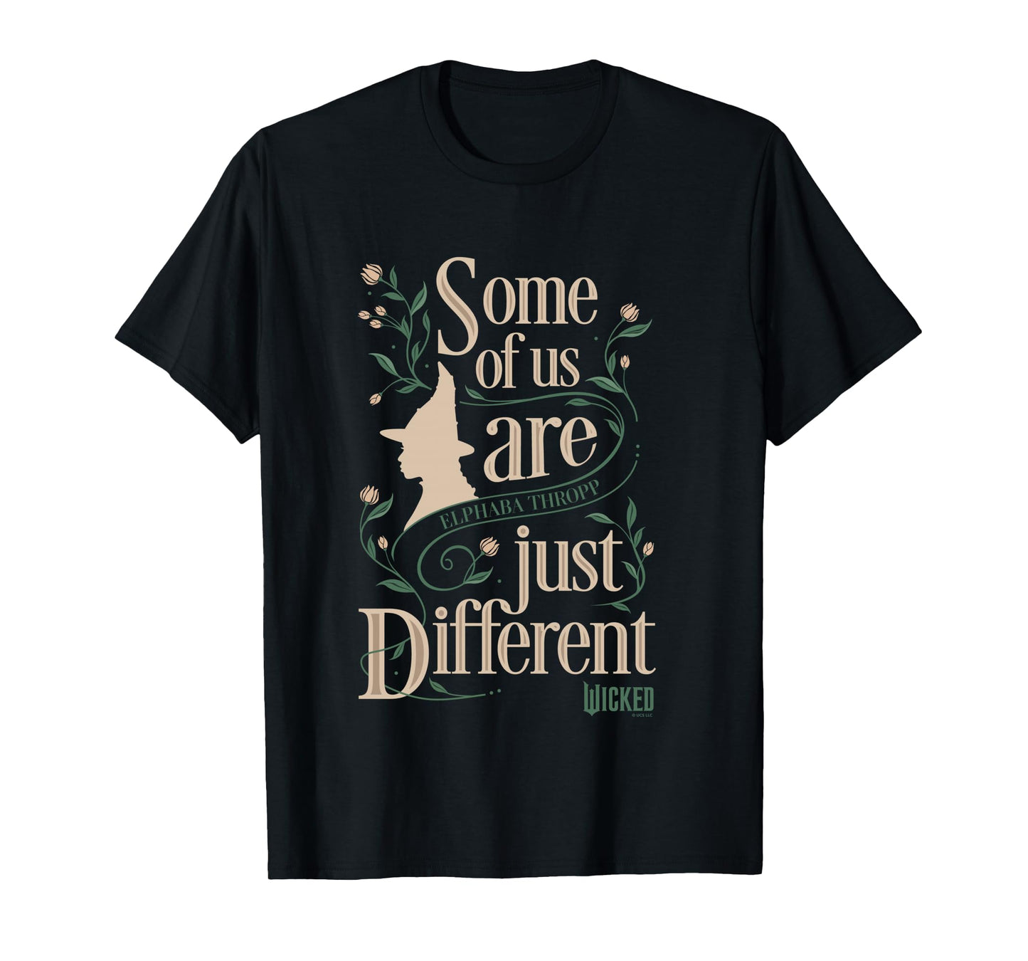 Wicked Some Of Us Are Just Different Elphaba Thropp Long Sleeve T-Shirt
