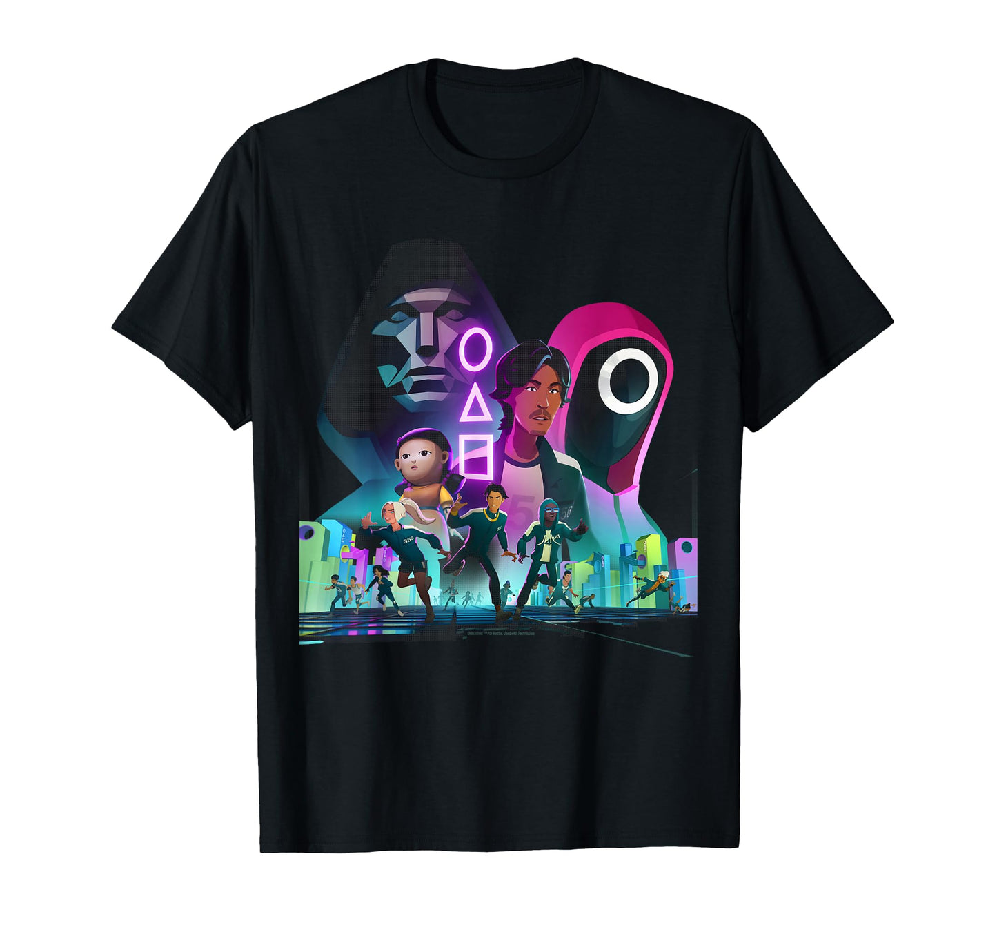 Squid Game Unleashed Keyart - Officially Licensed T-Shirt