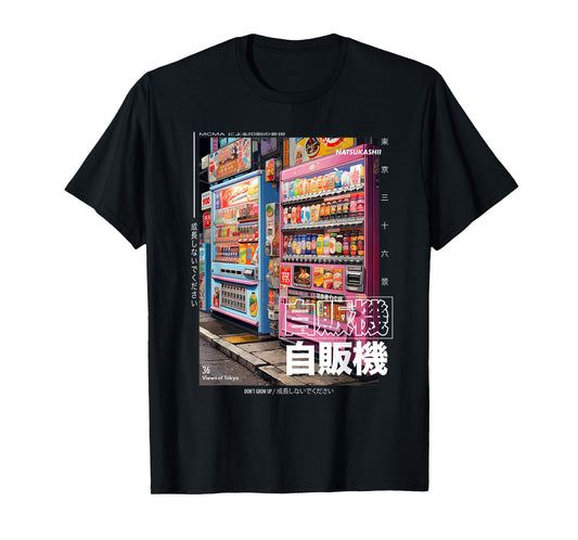 Japanese Streetwear Retro Vibes Aesthetic Tokyo Fashion T-Shirt