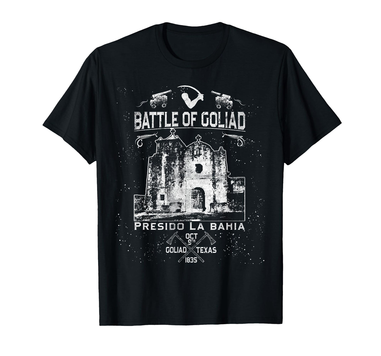 Battle of Goliad Presido La Bahia Texas History Souvenir T-Shirt