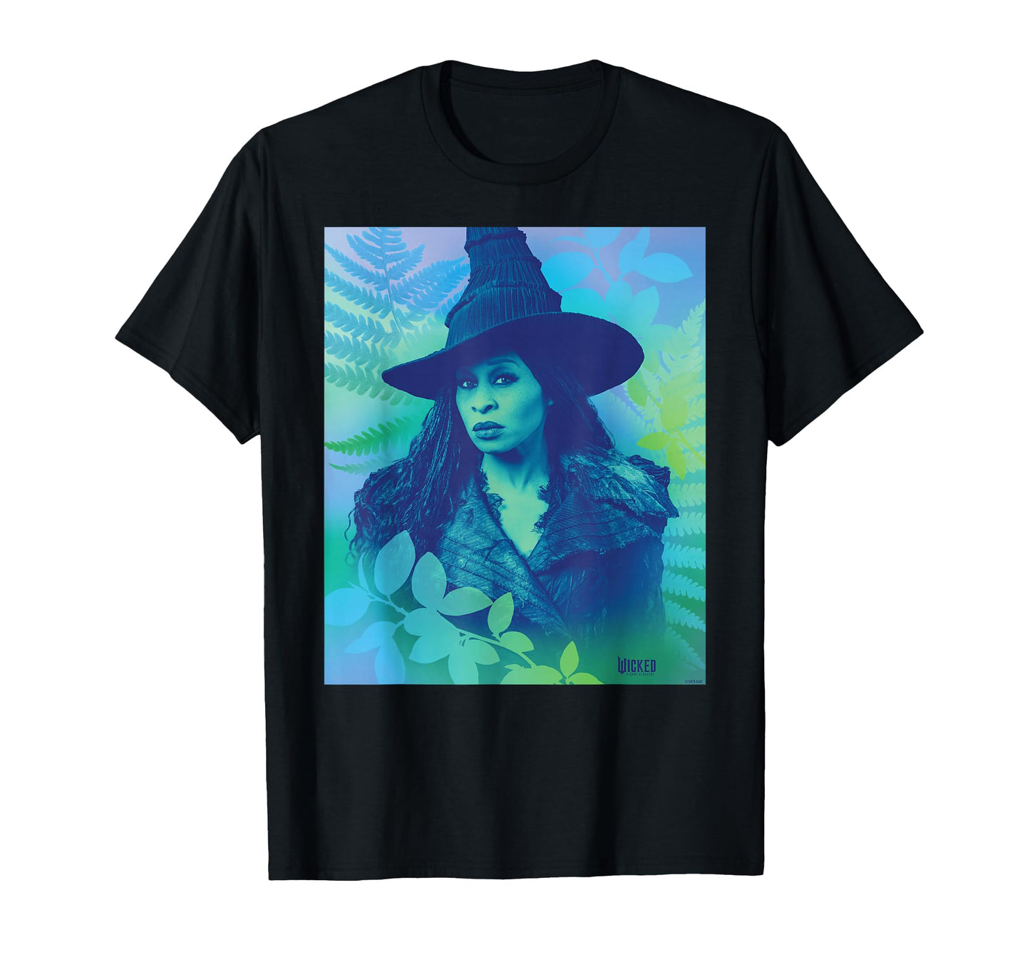 Wicked: for Good Elphaba Close Up Florals T-Shirt